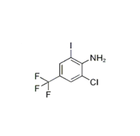 2-Chloro-6-iodo-4-(trifluoromethyl)aniline 1065102-88-6