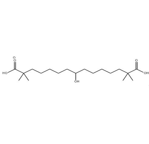 Bempedoic Acid,ETC-1002,8-hydroxy-2,2,14,14-tetramethyl-pentadecanedioic acid 738606-46-7
