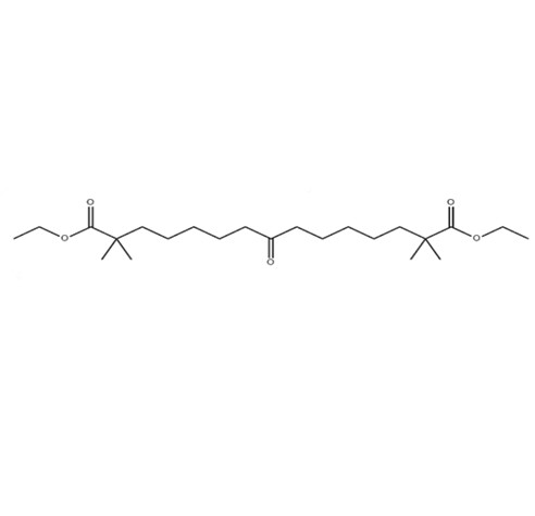 2,2,14,14-tetramethyl-8-oxopentadecanedioic acid diethyl ester 738606-43-4