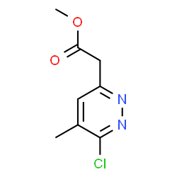 Methyl (6-chloro-5-methyl-pyridazin-3-yl)acetate  1408074-63-4