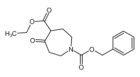 Ethyl 1-Cbz-5-oxoazepane-4-carboxylate 31696-09-0