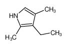 2,4-Dimethyl-3-ethyl-1H-pyrrole 517-22-6