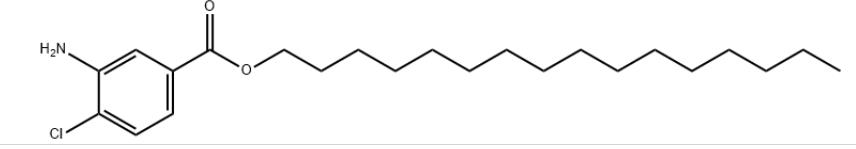 3-Amino-4-chlorobenzoic acid hexadecyl ester 143269-74-3