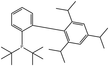 2-DI-TERT-BUTYLPHOSPHINO-2',4',6'-TRIISOPROPYLBIPHENYL, CAS:564483-19-8