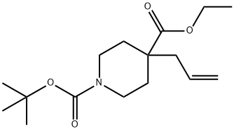 1,4-Piperidinedicarboxylic acid, 4-(2-propen-1-yl)-, 1-(1,1-dimethylethyl) 4-ethyl ester 146603-99-8