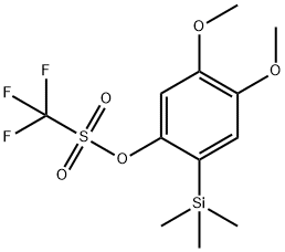 4,5-Dimethoxy-2-(trimethylsilyl)phenyl Trifluoromethanesulfonate   866252-52-0