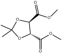 (4R,5R)-2,2-DIMETHYL-1,3-DIOXOLANE-4,5-DICARBOXYLIC ACID DIMETHYL ESTER  37031-29-1