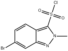 6-Bromo-2-methyl-2H-indazole-3-sulfonyl chloride  1363380-61-3