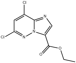 ethyl 6,8-dichloroimidazo[1,2-b]pyridazine-3-carboxylate  1177415-90-5
