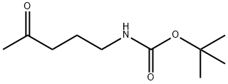 Carbamic acid, (4-oxopentyl)-, 1,1-dimethylethyl ester (9CI)  197358-56-8
